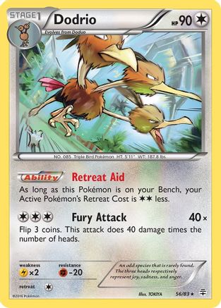 Dodrio (GEN-056) (Reverse Holofoil)