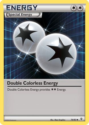 Double Colorless Energy (GEN-074) (Reverse Holofoil)