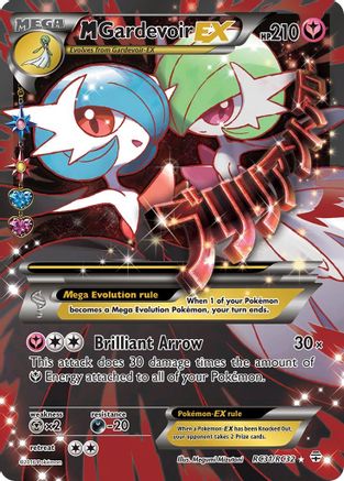 M Gardevoir EX (Full Art) (GEN-RC31) (Holofoil)