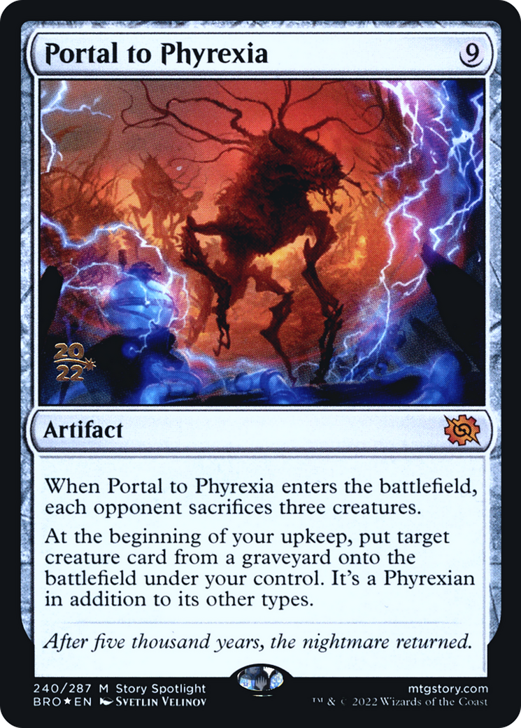 Portal to Phyrexia (PRE-240S) (Foil)