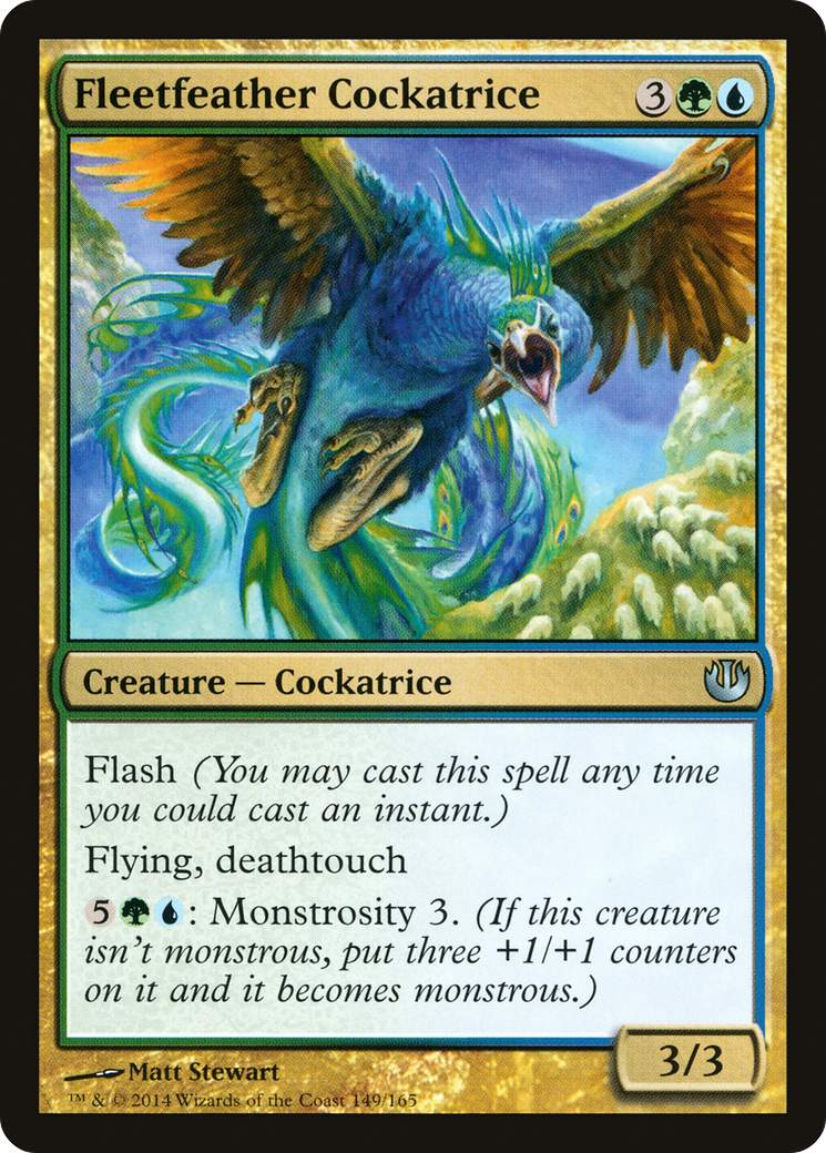 Fleetfeather Cockatrice (JOU-149) (Foil)