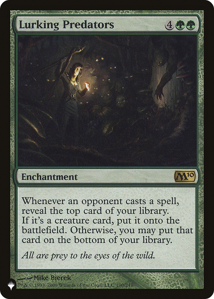 Lurking Predators (LIST-M10-190)