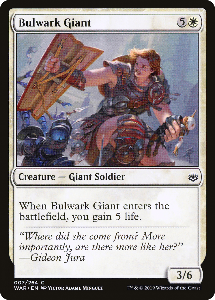 Bulwark Giant (WAR-007) (Foil)
