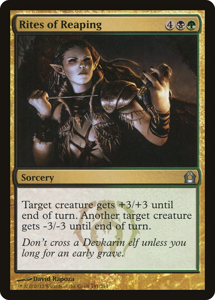 Rites of Reaping (RTR-191)