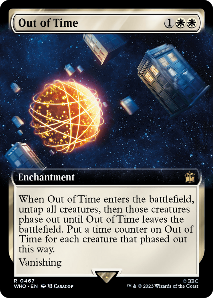 Out of Time (WHO-467) (Extended Art) (Foil)