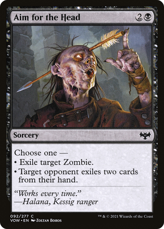Aim for the Head (VOW-092) (Foil)