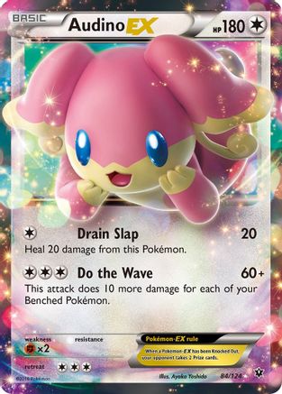 Audino EX (FCO-084) (Holofoil)