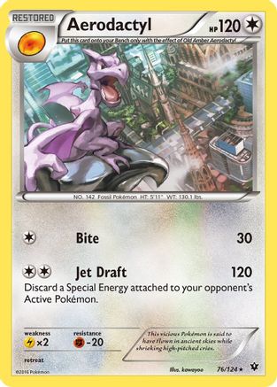 Aerodactyl (FCO-076) (Reverse Holofoil)