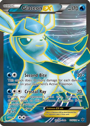 Glaceon EX (Full Art) (FCO-116) (Holofoil)