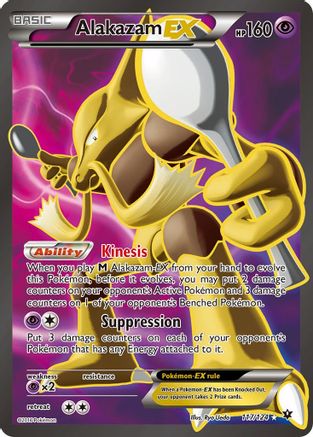 Alakazam EX (Full Art) (FCO-117) (Holofoil)