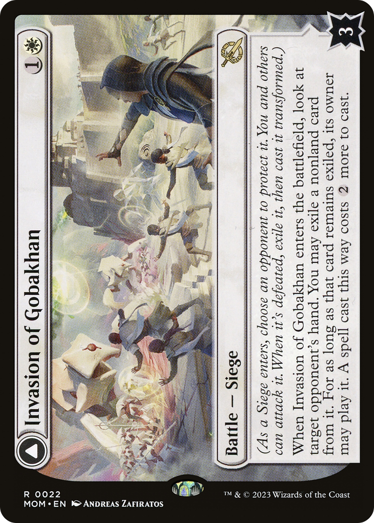 Invasion of Gobakhan // Lightshield Array (MOM-022) (Foil)