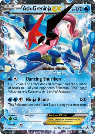 Ash-Greninja EX (PR-XY133) (Holofoil)