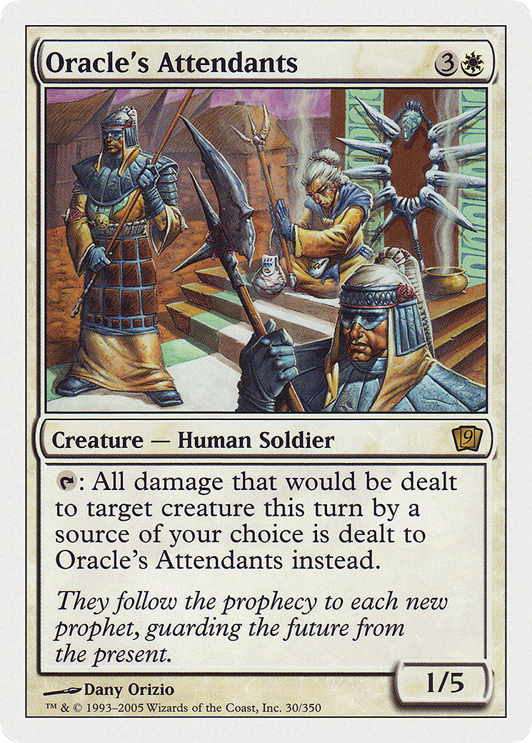Oracle's Attendants (9ED-030★) (Foil)