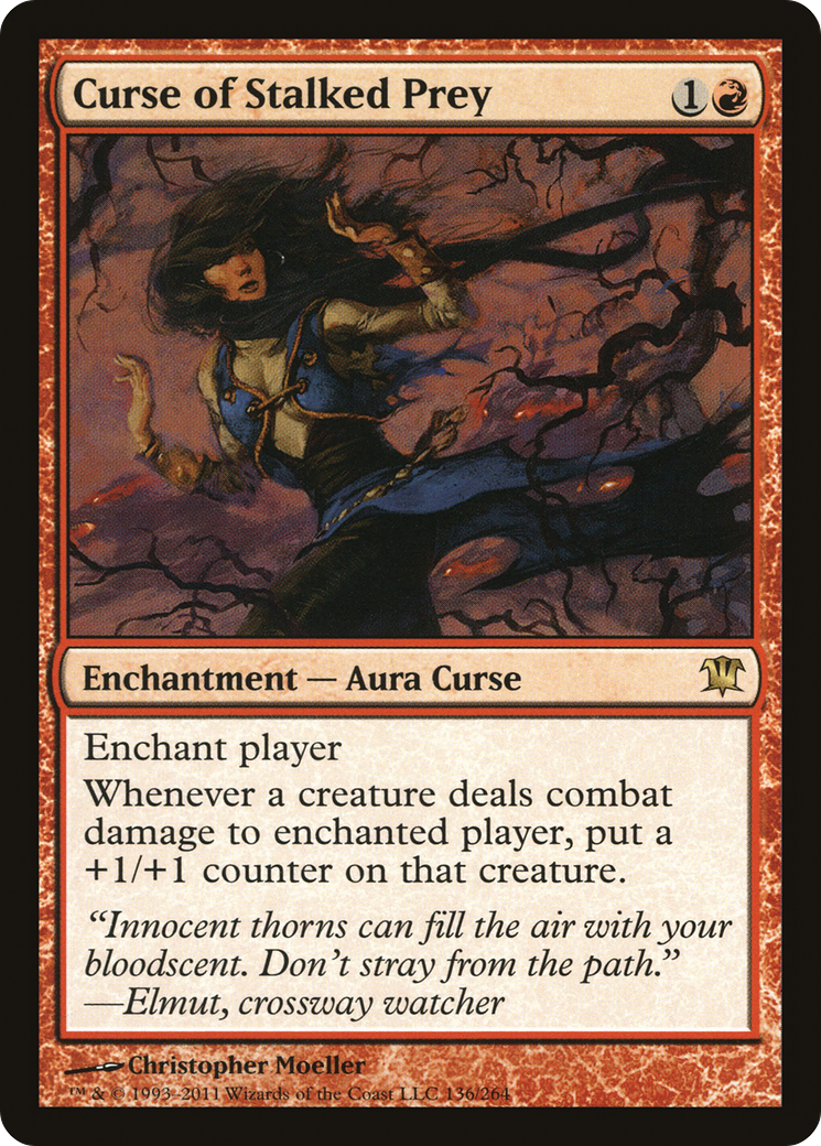 Curse of Stalked Prey (ISD-136) (Foil)