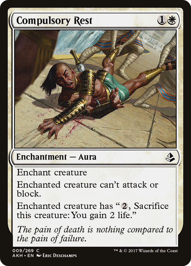 Compulsory Rest (AKH-009) (Foil)