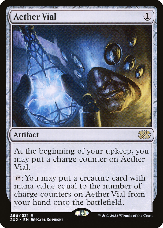 Aether Vial (2X2-298) (Foil)