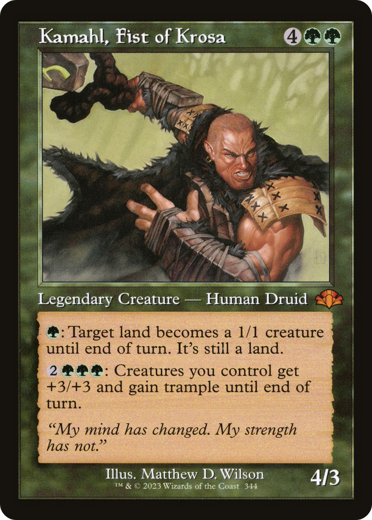 Kamahl, Fist of Krosa (DMR-344)