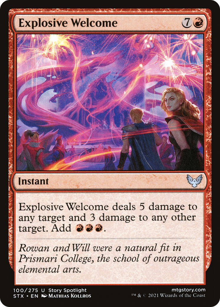 Explosive Welcome (STX-100) (Foil)