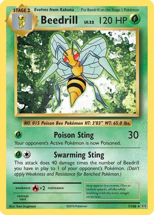 Beedrill (EVO-007) (Reverse Holofoil)