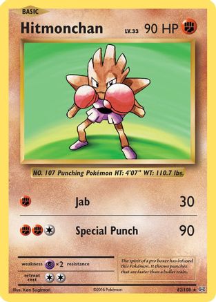Hitmonchan (EVO-062) (Holofoil)