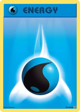 Water Energy (EVO-093) (Reverse Holofoil)