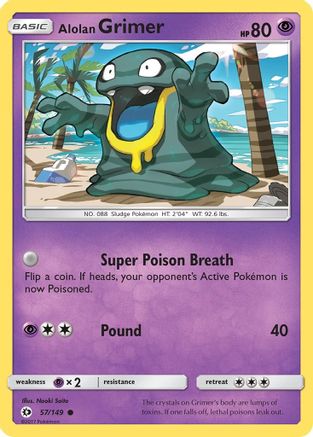 Alolan Grimer (SUM-057) (Reverse Holofoil)