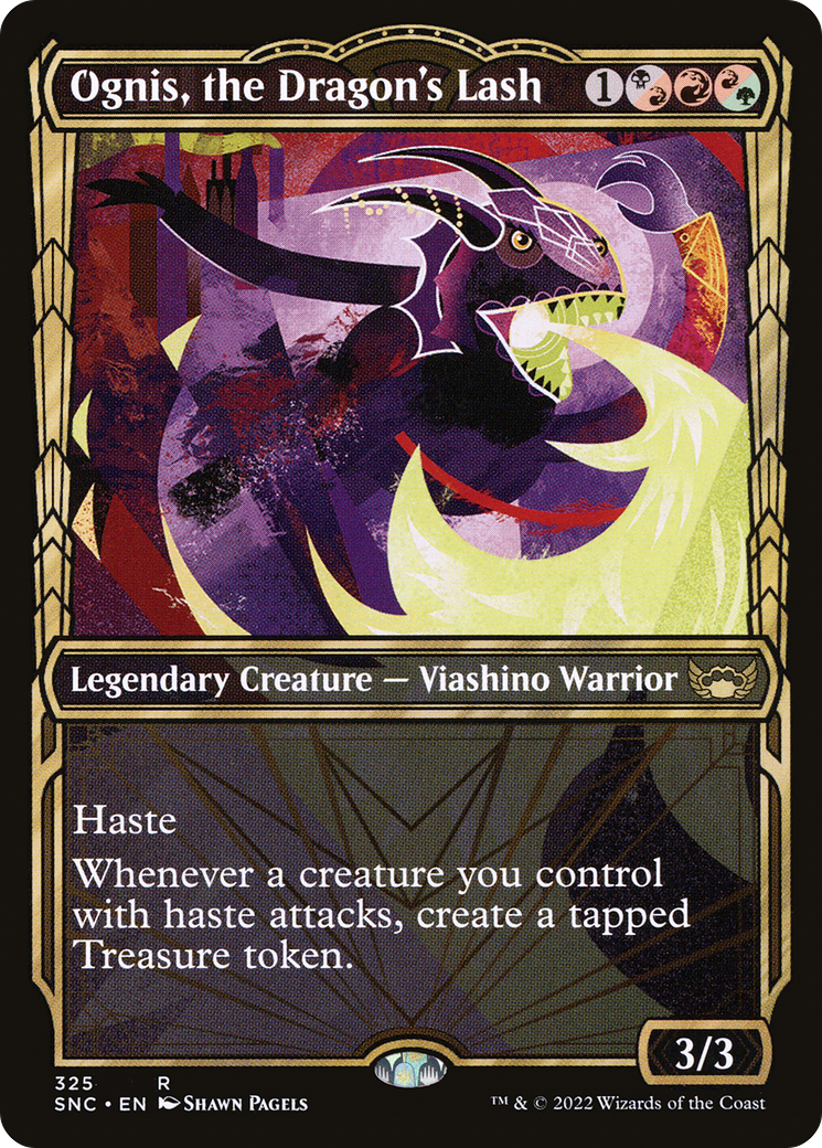Ognis, the Dragon's Lash (SNC-325) (Showcase)