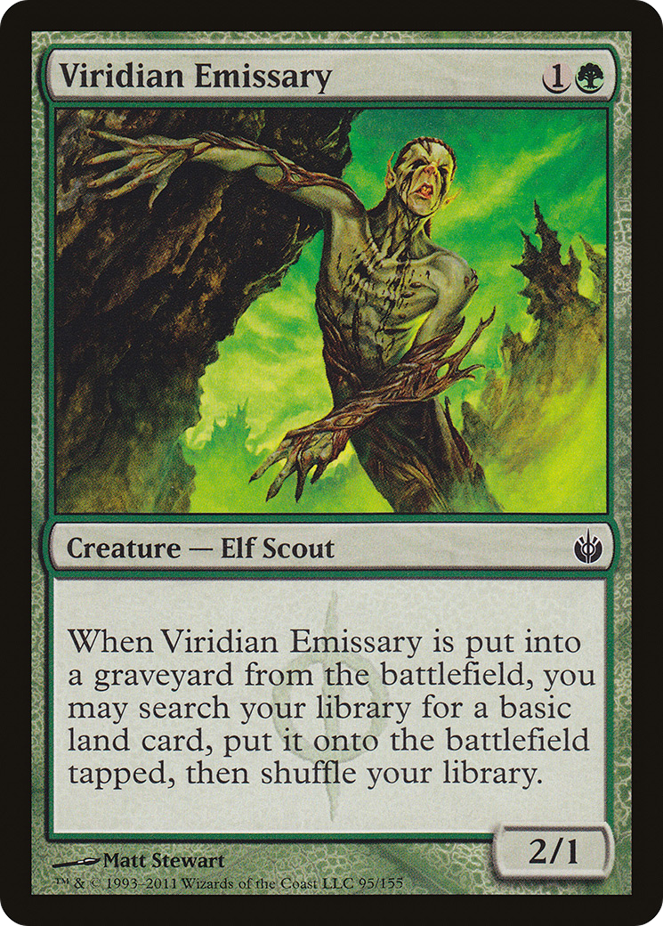 Viridian Emissary (MBS-095) (Foil)
