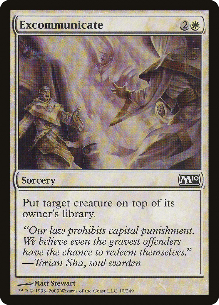 Excommunicate (M10-010)