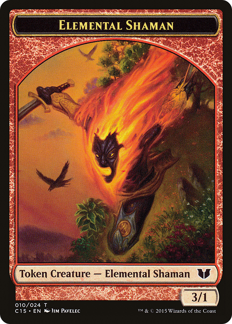Elemental Shaman Token (C15-010)