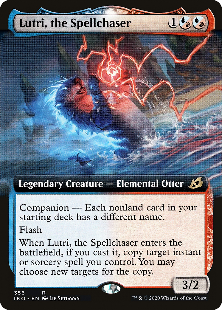 Lutri, the Spellchaser (IKO-356) (Extended Art)