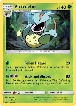 Victreebel (GRI-003) (Reverse Holofoil)