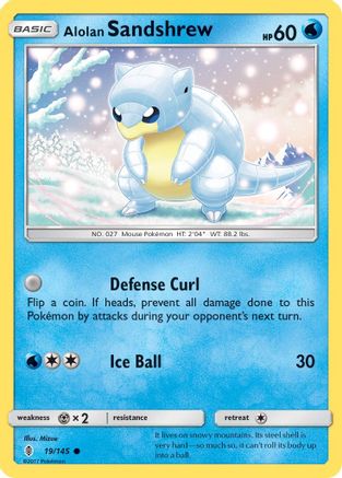 Alolan Sandshrew (GRI-019) (Reverse Holofoil)