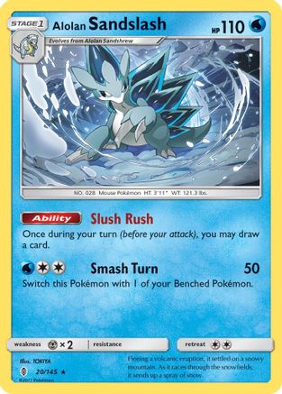 Alolan Sandslash (GRI-020) (Reverse Holofoil)