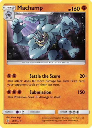 Machamp (GRI-065) (Reverse Holofoil)