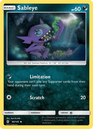 Sableye (GRI-080) (Reverse Holofoil)