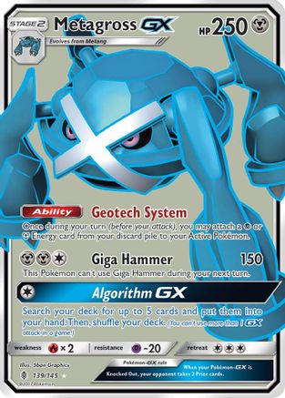 Metagross GX (Full Art) (GRI-139) (Holofoil)