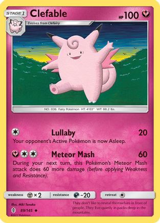 Clefable (GRI-089) (Reverse Holofoil)