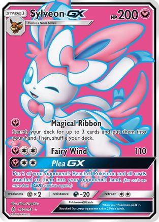Sylveon GX (Full Art) (GRI-140) (Holofoil)