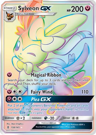 Sylveon GX (Secret) (GRI-158) (Holofoil)