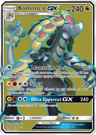 Kommo-o GX (Full Art) (GRI-) (Holofoil)
