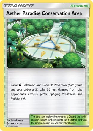 Aether Paradise Conservation Area (GRI-116) (Reverse Holofoil)