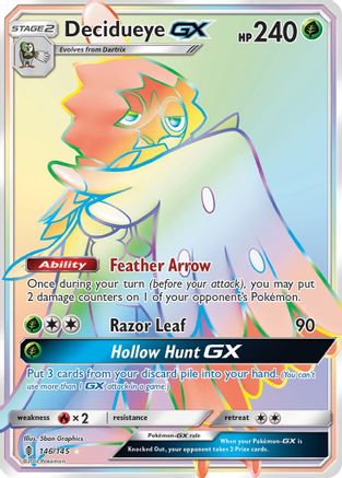 Decidueye GX (Secret) (GRI-) (Holofoil)