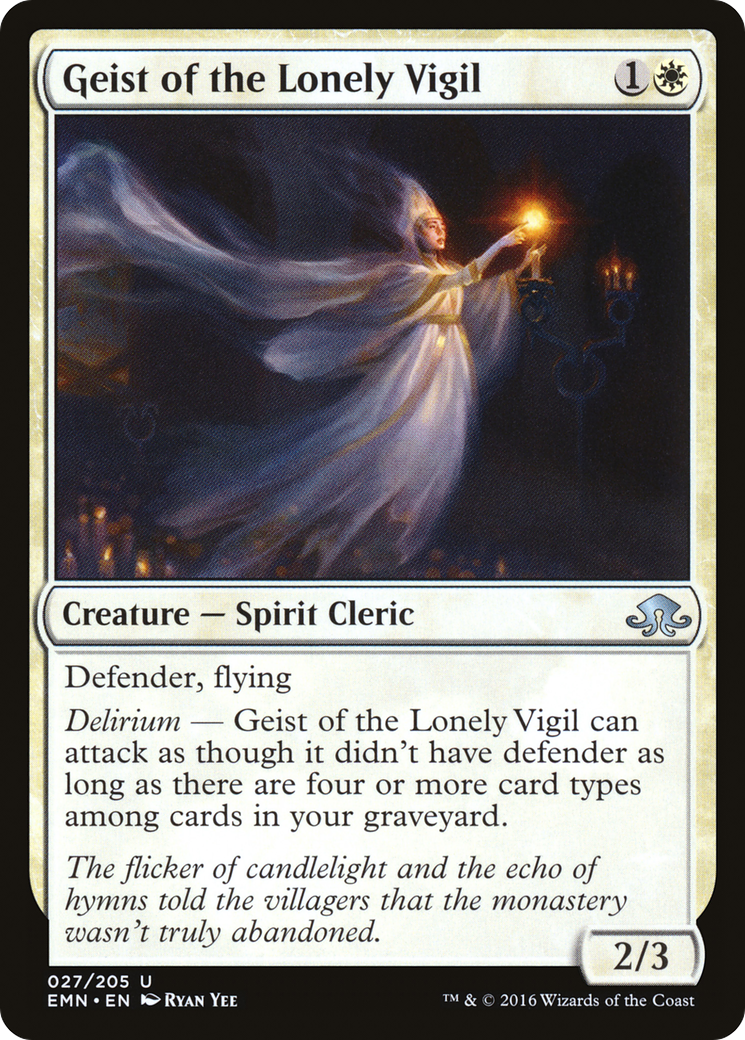 Geist of the Lonely Vigil (EMN-027) (Foil)
