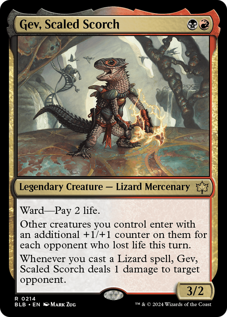 Gev, Scaled Scorch (BLB-214)