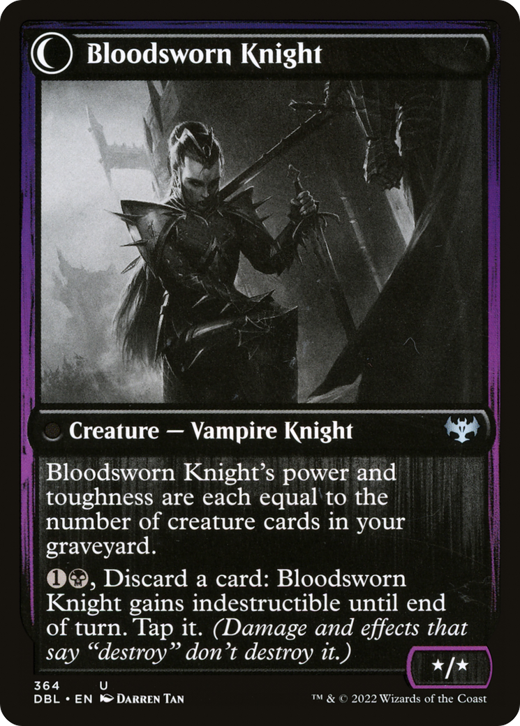 Bloodsworn Squire // Bloodsworn Knight (DBL-364)