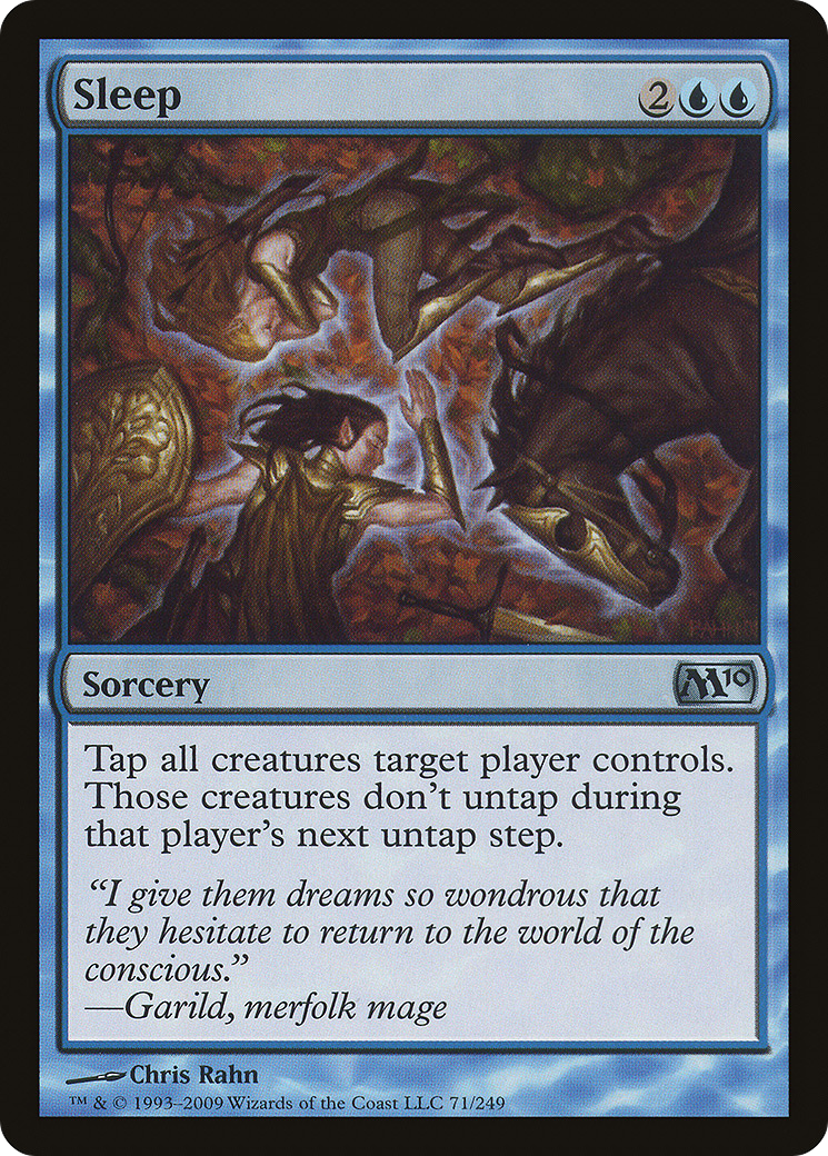 Sleep (M10-071) (Foil)