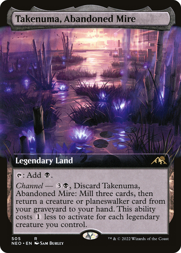 Takenuma, Abandoned Mire (NEO-505) (Extended Art) (Foil)