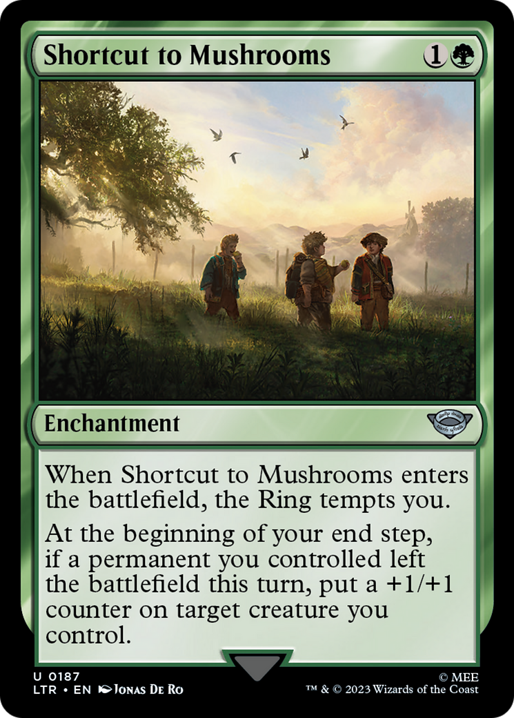 Shortcut to Mushrooms (LTR-187) (Foil)