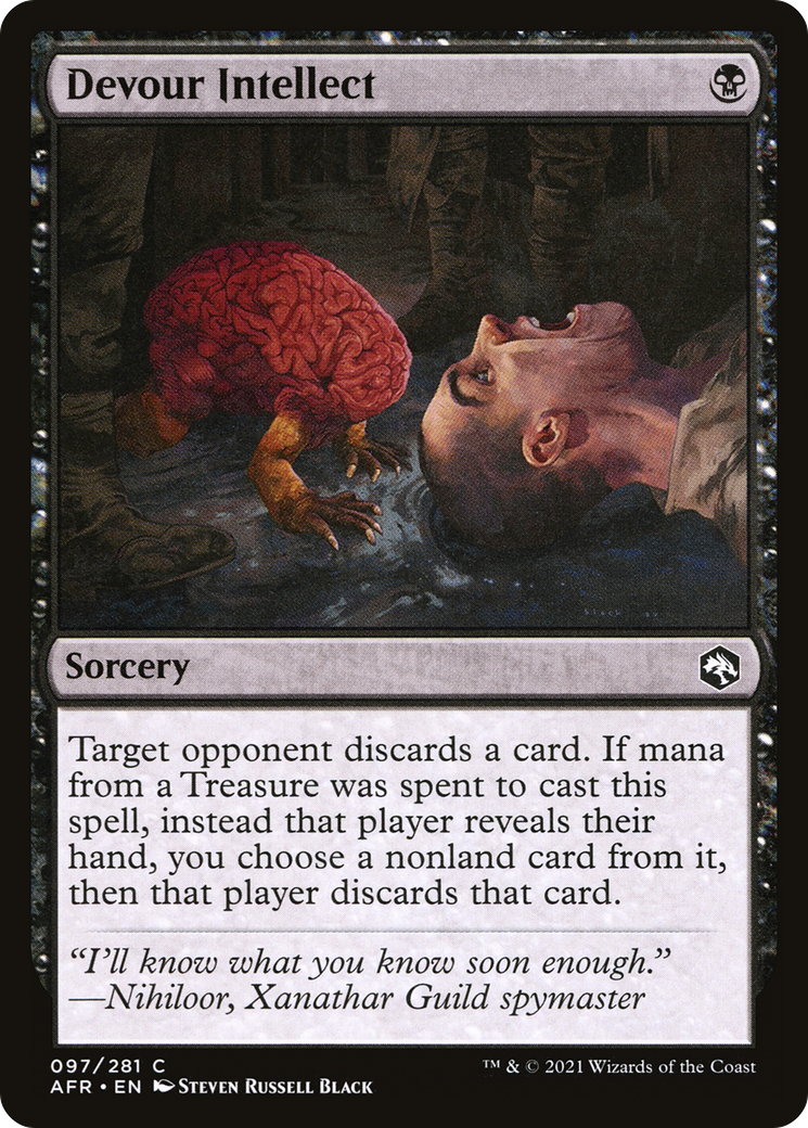 Devour Intellect (AFR-097) (Foil)